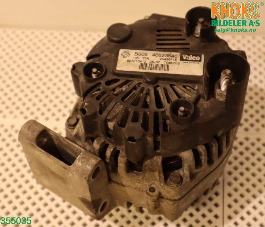 Dynamo til Fiat Doblo 2006-2010 (Type I, Fase 2)  (FIAT|52092133|)