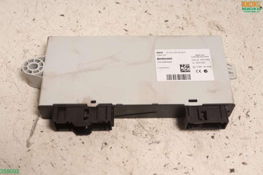 Styreenhet diverse til BMW 5-Serie 2010-2017 (F10/F11) (F10/F11) (BMW|61 35 6 809 374|)