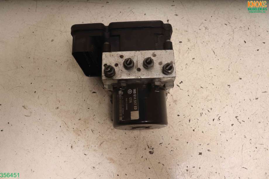 ABS sentral til VW Caddy 2010-2015 (Type III, Fase 2)  (VOLKSWAGEN|1K0 614 517 ED|)