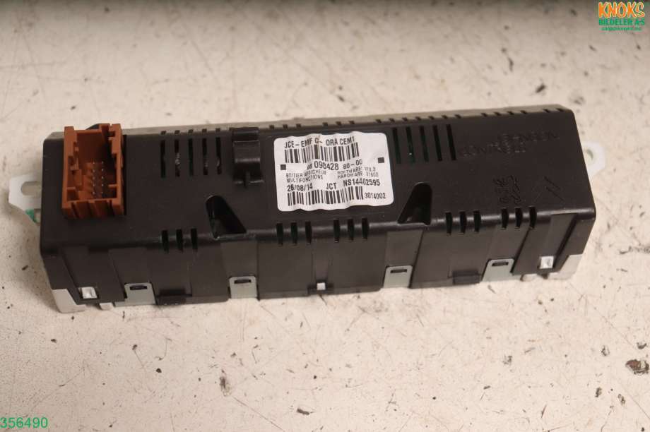 Multimedia display (MCU - Media Controller Unit) til Toyota Proace 2013-2016 (Type I)  (TOYOTA||9809842880-00)