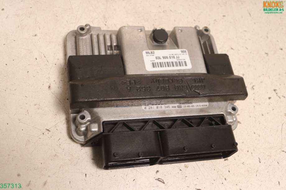 Styreenhet motor til Audi A4, 2007-2014 (Type IV) (B8) (B8) (AUDI|03L 906 018 JJ)