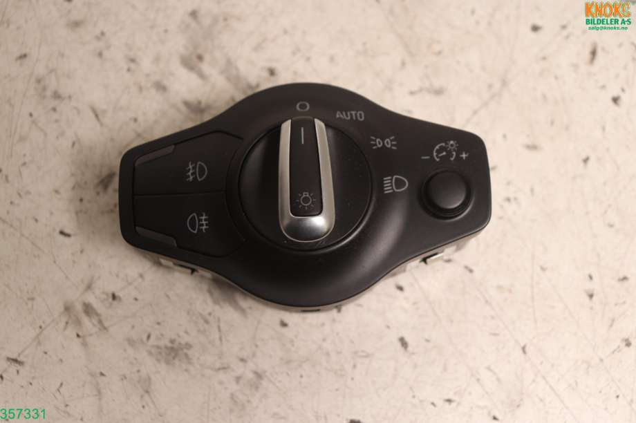 Bryter lys til Audi A4, 2007-2014 (Type IV) (B8) (B8) (AUDI|8K0 941 531 AS)