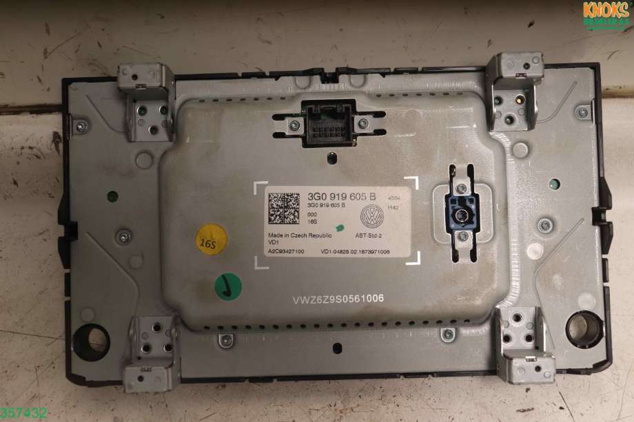Instrument kjørecomputer til VW Passat 2015-2019 (Fase 1) (B8) (B8) (VOLKSWAGEN|3G0 919 605 B|)
