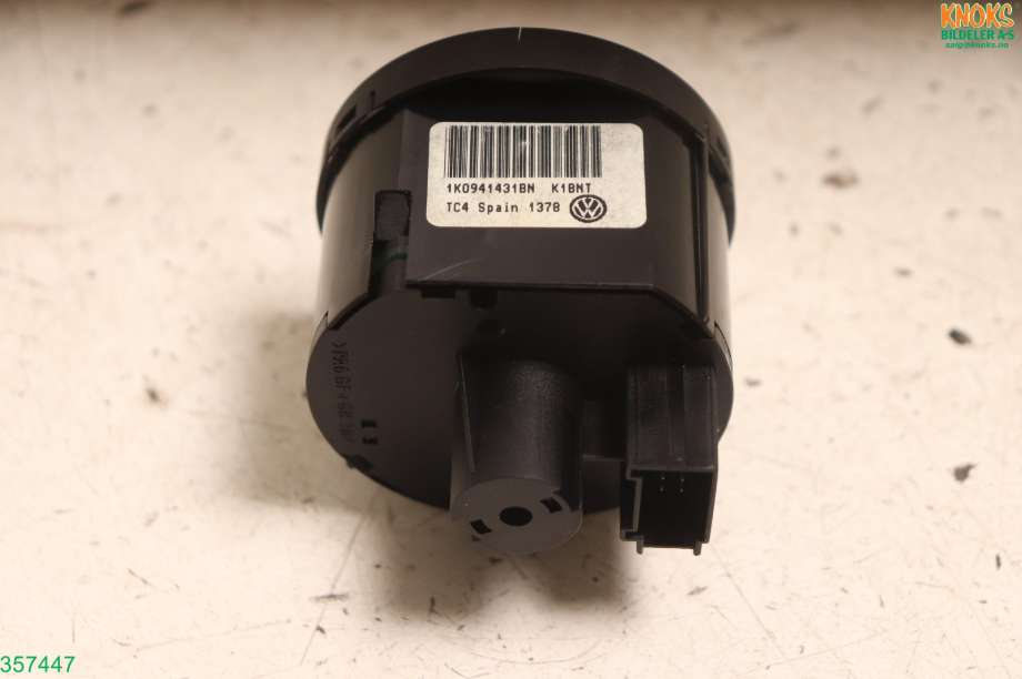 Bryter lys til VW Tiguan 2007-2011 (Type I, Fase 1) (VOLKSWAGEN|1K0 941 431 BN|)