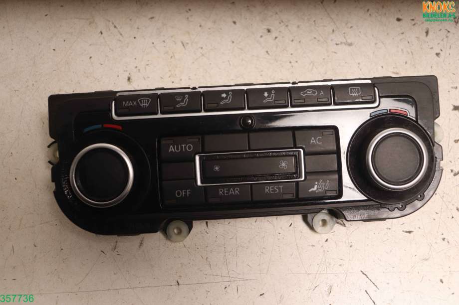 Varmeapparat betjening til VW Sharan 2010-->> (Type II) (VOLKSWAGEN|5K0 907 044 FK|)