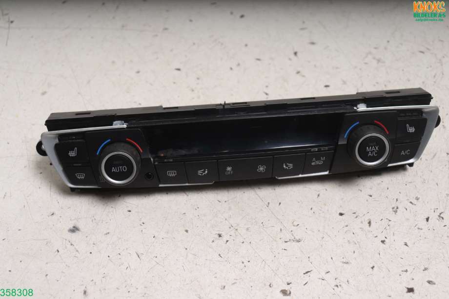 Varmeapparat betjening til BMW 3-Serie, 2012-2018 (F30/F31/F34) (F30/F31/F34) (BMW|64 11 9 354 146)