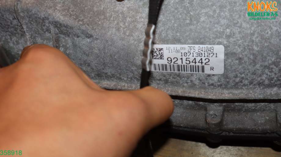 Girkasse automat til BMW 3-Serie 2005-2011 (E90/E91/E92/E93) (E90/E91/E92/E93) (BMW|24 00 7 630 946|)