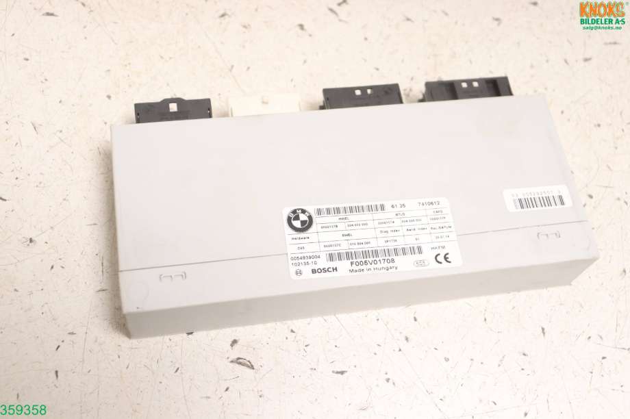 Styreenhet elektrisk bakluke til BMW 3-Serie, 2012-2018 (F30/F31/F34) (F30/F31/F34) (BMW|61 35 7 410 612)
