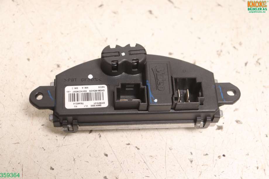 Varmeapparat motstand til BMW 3-Serie 2012-2018 (F30/F31/F34) (F30/F31/F34) (BMW|64 11 9 276 112|)