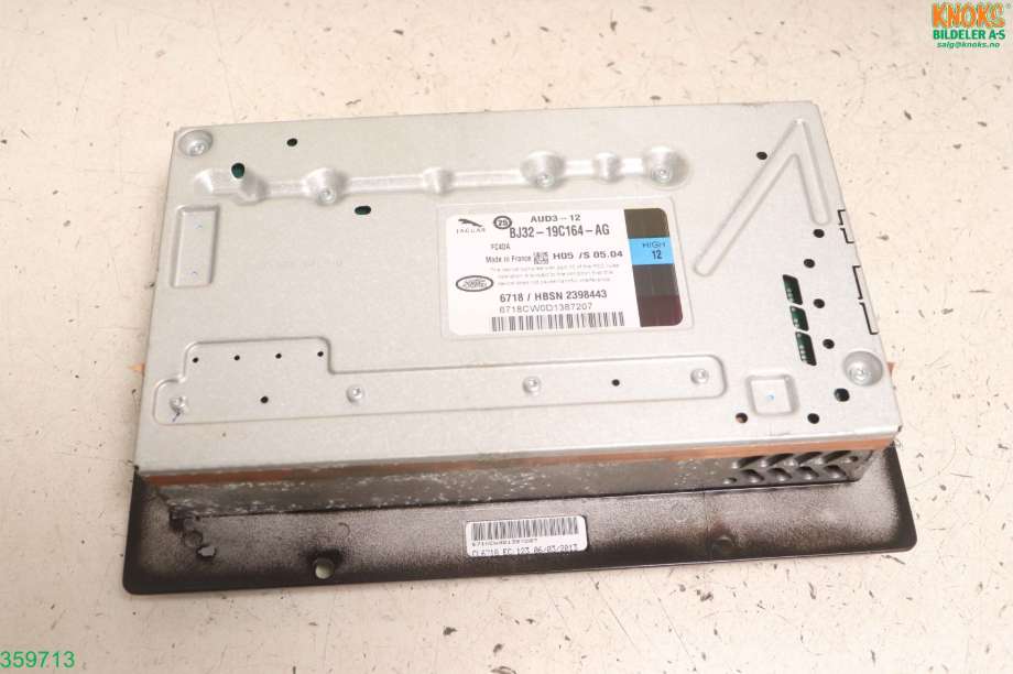 Bilstereo forsterker til Jaguar XF 2008-2015 (X250) (X250) (JAGUAR|C2D40031|)