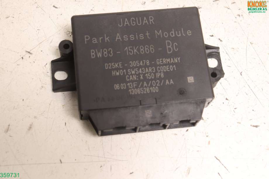 Styreenhet parkering til Jaguar XF, 2008-2015 (X250) (X250) (JAGUAR|C2P24788)