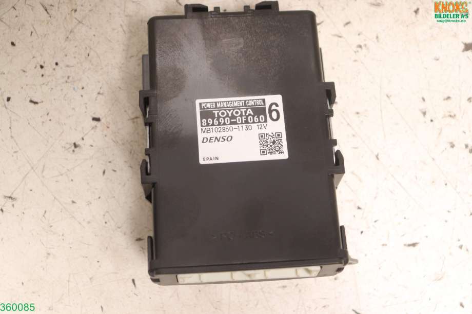 Styreenhet diverse til Toyota Verso, 2009-2016 (Type III)  (TOYOTA|896900F060)