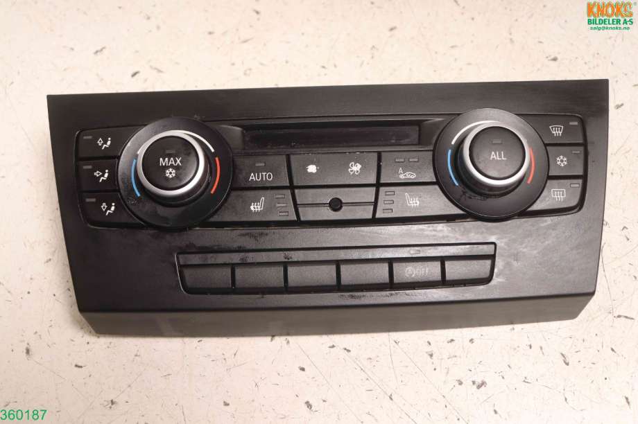 Varmeapparat betjening til BMW 3-Serie 2005-2011 (E90/E91/E92/E93) (E90/E91/E92/E93) (BMW|64 11 9 292 262|)