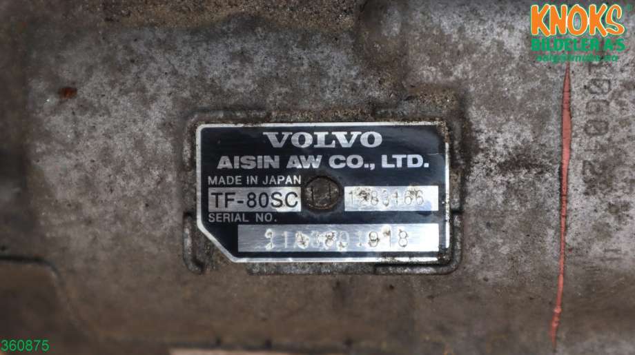 Girkasse automat til Volvo V50 2007-2012 (Fase 2) (VOLVO|36001559|)