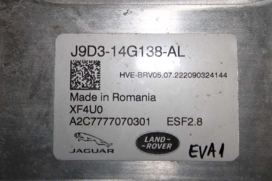 Inverter elbil til Jaguar I-PACE 2018-->>  (JAGUAR|T4K20014|)