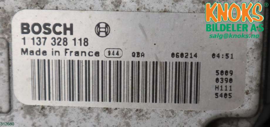 Kjølevifte til BMW 3-Serie 2005-2011 (E90/E91/E92/E93) (E90/E91/E92/E93) (17 42 7 801 647|)