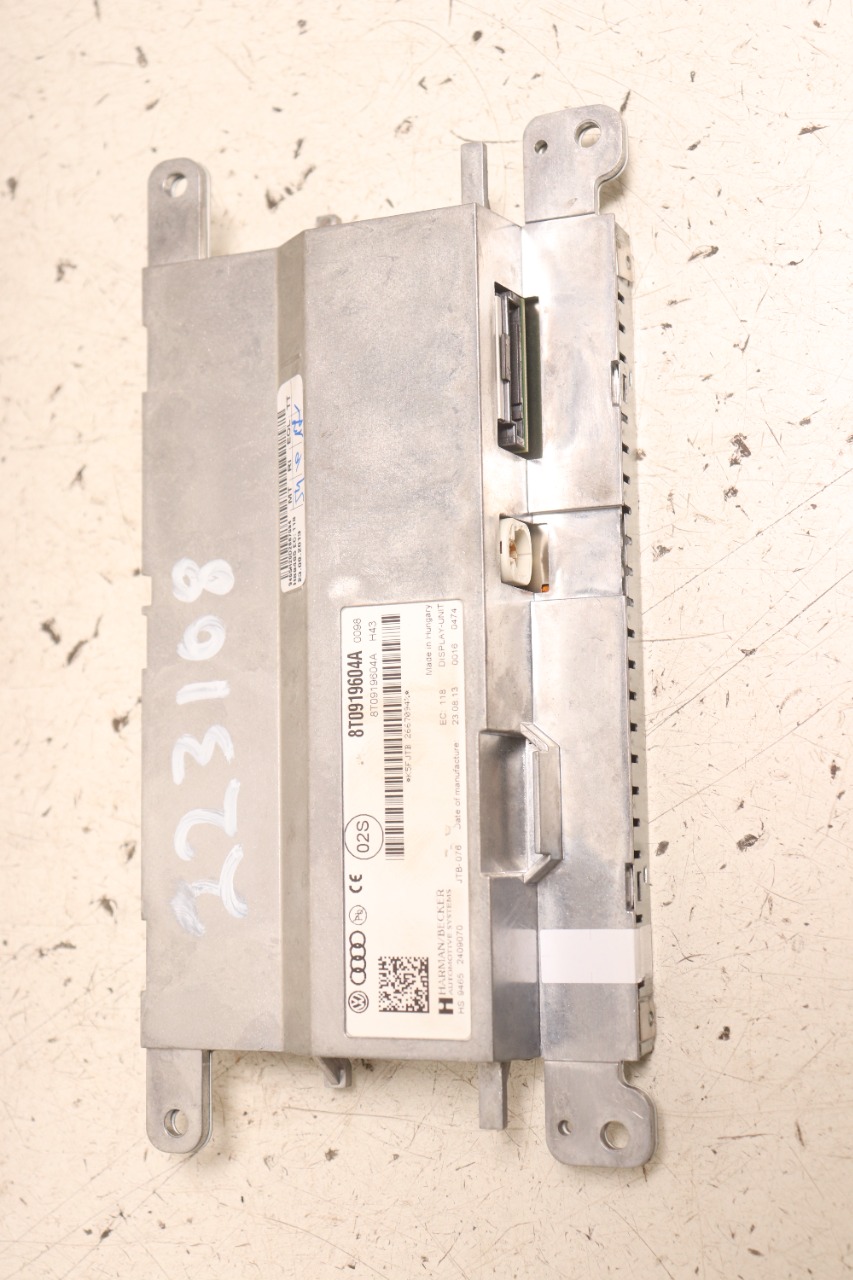 Instrument kjørecomputer til Audi A4 2007-2014 (Type IV) (B8) (B8) (AUDI|8T0 919 604 B|)
