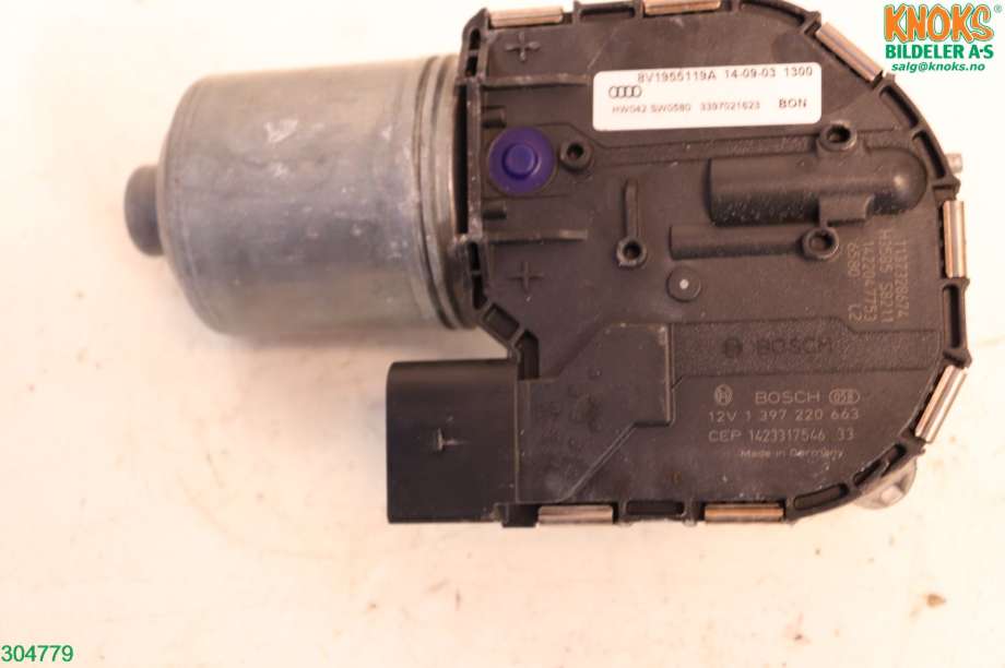 Viskermotor frontrute til Audi A3 2012-2016 (Type III, Fase 1)  (AUDI|8V1955023D||8V1955119A)