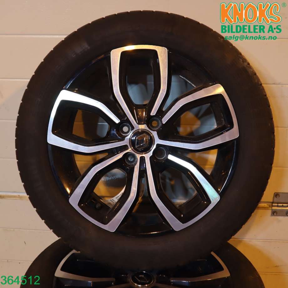 Felgsett aluminium til Renault Clio, 2016-2019 (Type IV, Fase 2)  (RENAULT|403003585R)