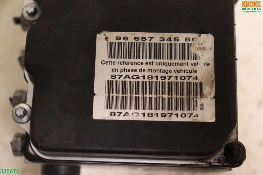 ABS sentral til Peugeot 308 2007-2011 (Type I, Fase 1)  (PEUGEOT|16 071 262 80|)