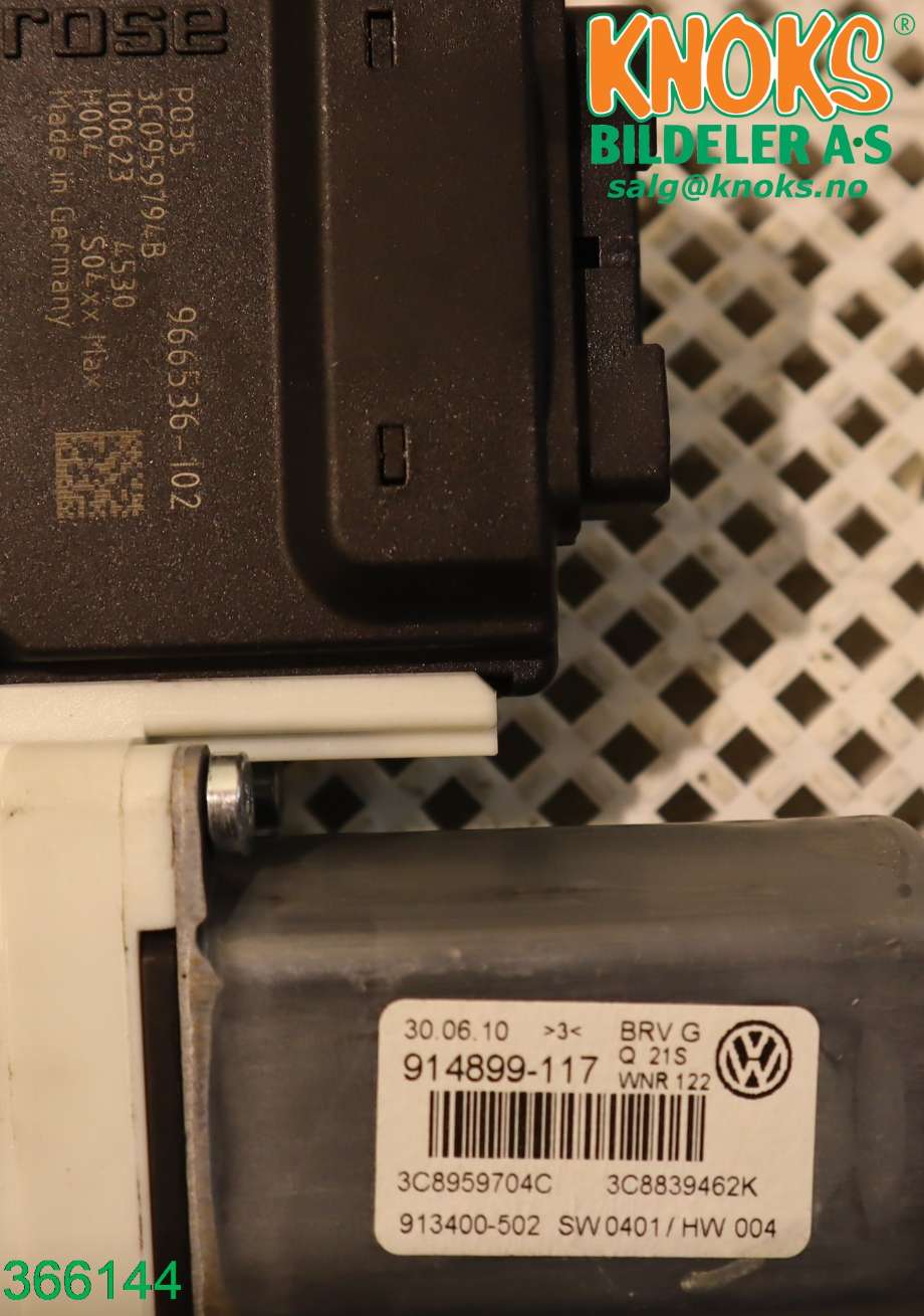 Ruteheis høyre bak til VW CC 2008-2012 (PASSAT CC) (PASSAT CC) (VOLKSWAGEN|3C8 959 704 C|)