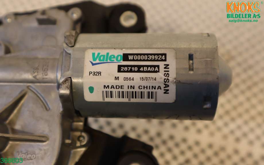 Viskermotor bakrute til Nissan X-Trail 2014-2022 (T32) (T32) (NISSAN|287104BA0A|)