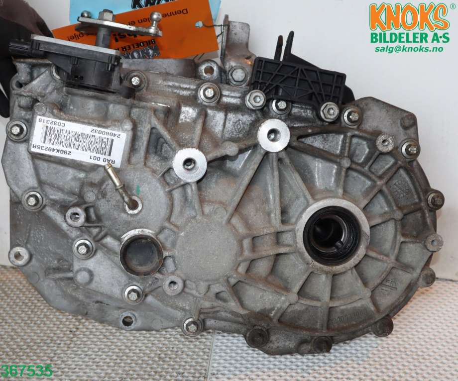 Girkasse automat til Renault Zoe 2013-2019 (Fase 1)  (RENAULT||290K49235R)