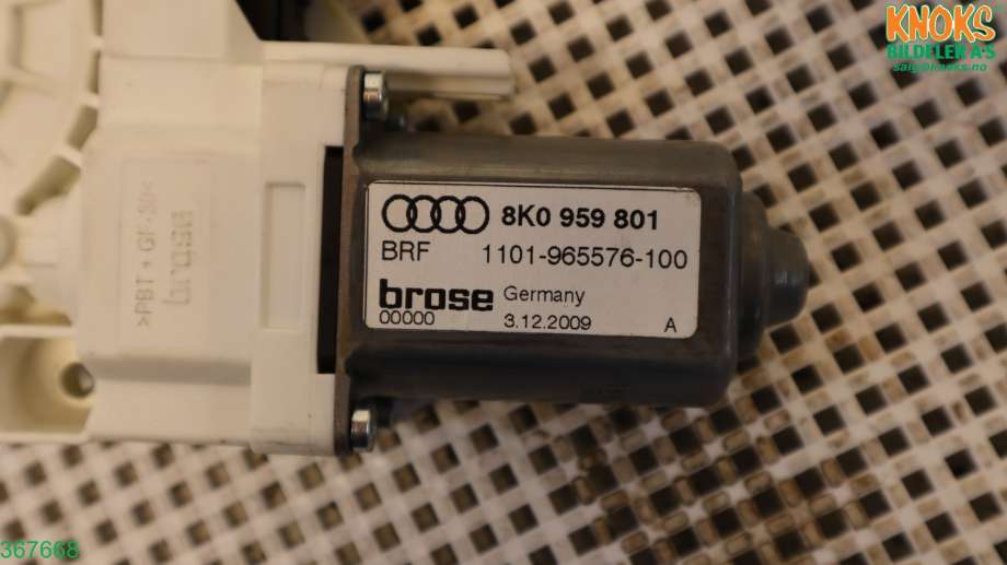 Ruteheis høyre bak til Audi A5 2007-2016 (Type I)  (AUDI|8T0 959 801 A|)