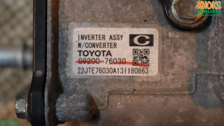 Inverter hybrid til Toyota Auris 2013-2015 (Type II, Fase 1)  (TOYOTA|G920079025|)