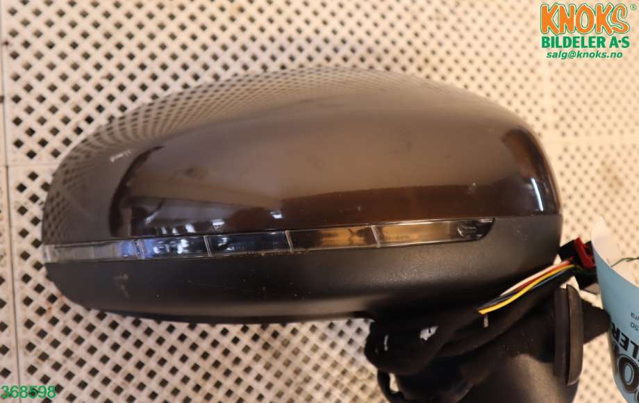 Speil høyre til Audi A1 2010-2014 (Type I, Fase 1)  (AUDI|8X1 857 410 K|)