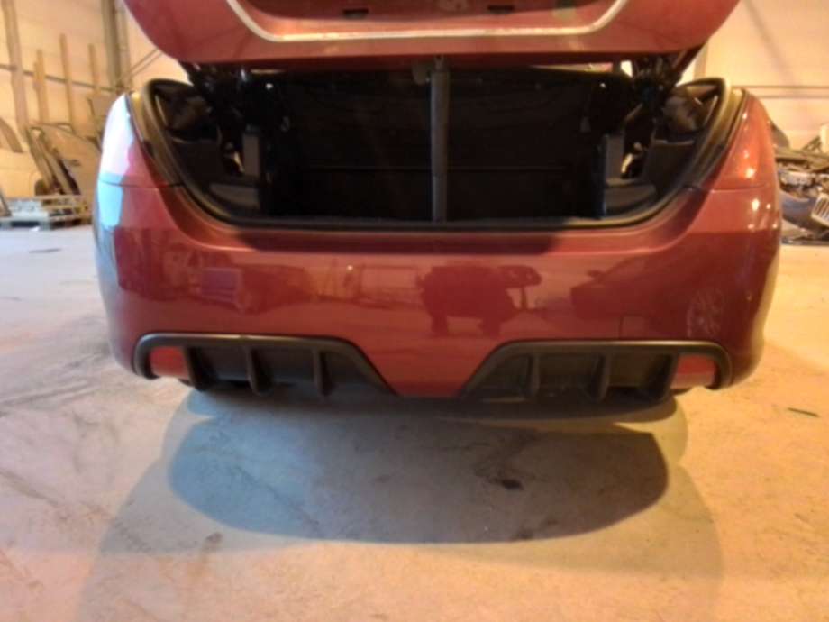 Støtfanger bak til Peugeot 308, 2007-2011 (Type I, Fase 1)  (PEUGEOT|7410 JC)