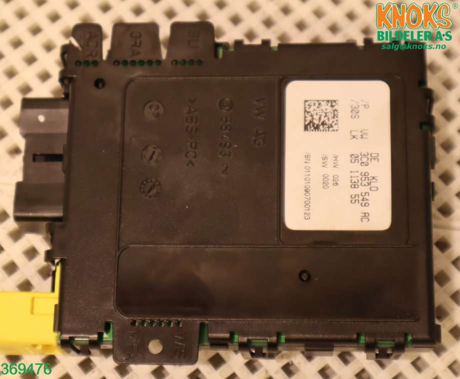 Styreenhet diverse til VW Passat 2005-2010 (B6) (B6) (VOLKSWAGEN|3C0 953 549 AH|)