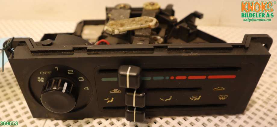 Varmeapparat betjening til Mazda MX-5, 1989-1998 (Type I)  (MAZDA|NA12-61-190A)