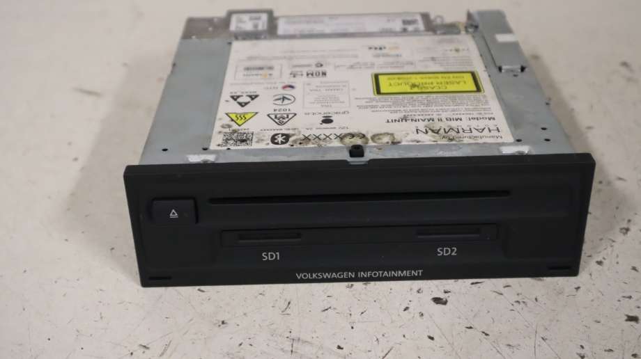 Bilstereo navigasjon til VW e-Golf 2014-2017 (Fase 1) (VOLKSWAGEN|3G0 035 020 C|)