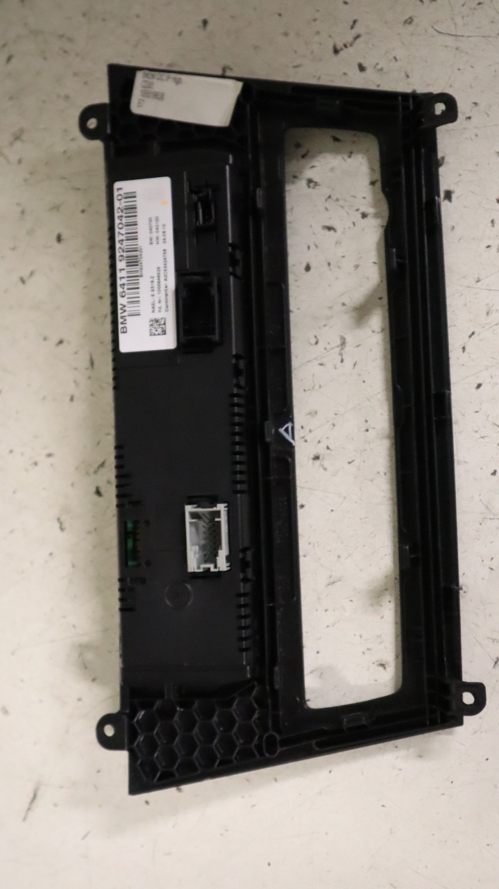 Varmeapparat betjening til BMW X3 2010-2017 (F25) (F25) (BMW|64 11 9 289 960|)