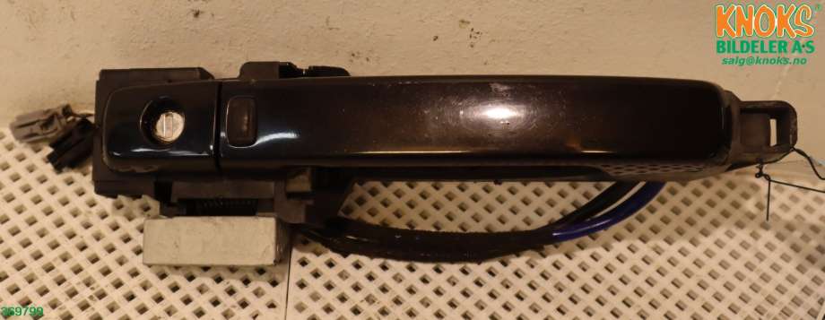 Dørhåndtak utv venstre foran til Nissan Qashqai 2007-2010 (Type I, Fase 1)  (NISSAN|80640JD35C|80611EB30B|)