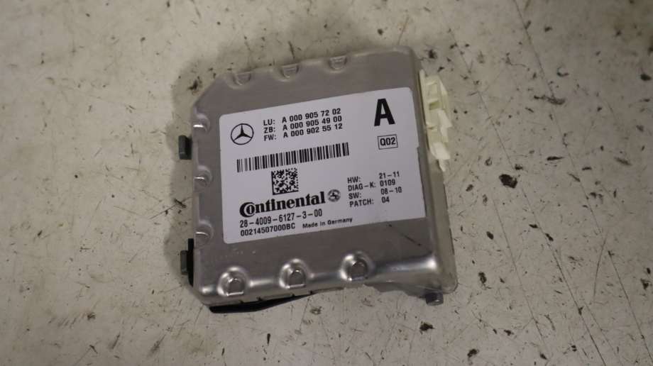 Sensor radar til Mercedes GLA 2014-2020 (X156) (X156) (MERCEDES|A 000 905 72 02|)