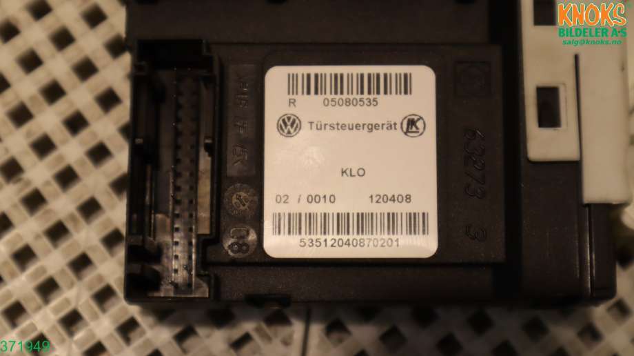 Ruteheis venstre til Audi TT 2006-2014 (Type II)  (AUDI|8J8 959 801 F|)