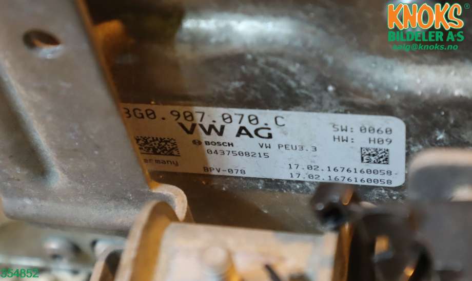 Inverter hybrid til VW Passat 2015-2019 (Fase 1) (B8) (B8) (VOLKSWAGEN|3G0 907 070 G|)