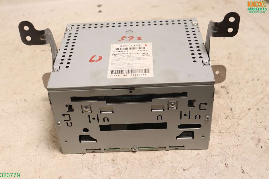 Bilstereo til Mitsubishi Outlander 2010-2012 (Type II, Fase 2) (MITSUBISHI|8701A363|)