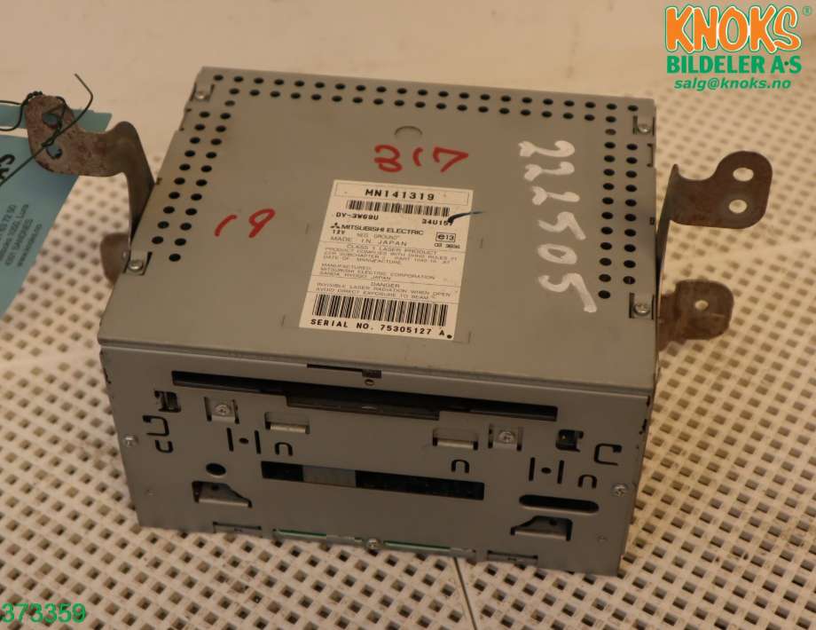 Bilstereo til Mitsubishi Outlander 2007-2010 (Type II, Fase 1) (MITSUBISHI|MN141319|)