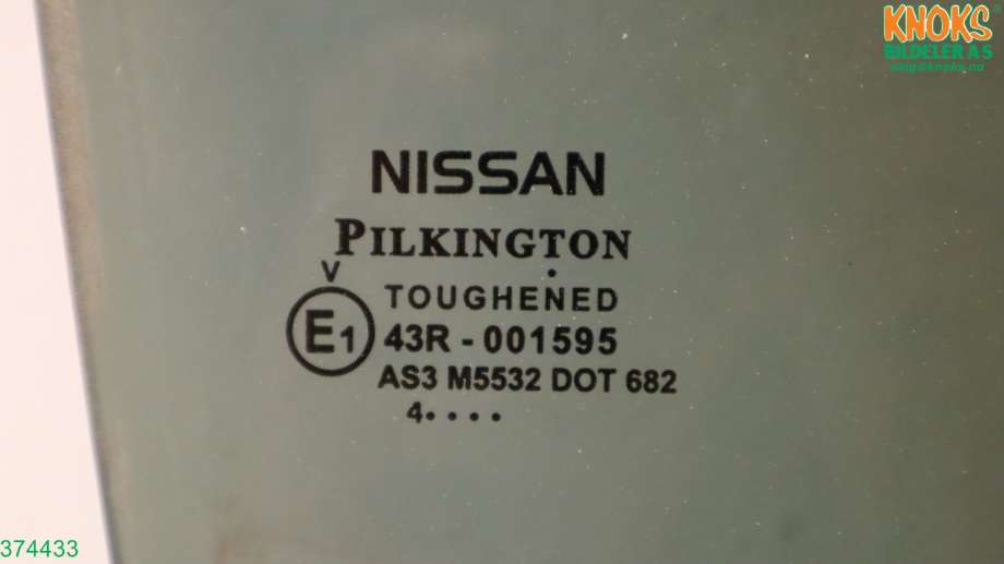 Siderute høyre bak til Nissan Leaf 2011-2017 (Type I)  (NISSAN|823003NL2A|)