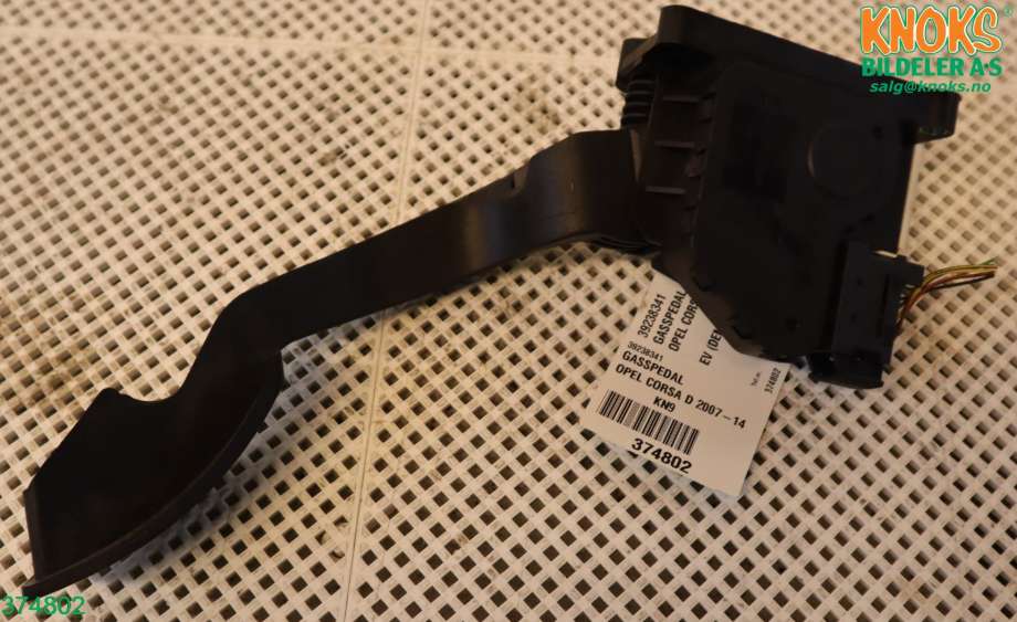 Pedal gass til Opel Corsa D 2006-2014  (39238341|)