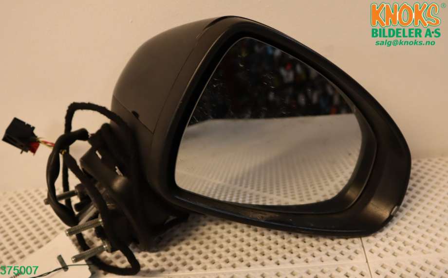 Speil høyre til Audi A1 2010-2014 (Type I, Fase 1)  (AUDI|8X1 857 410 K|)