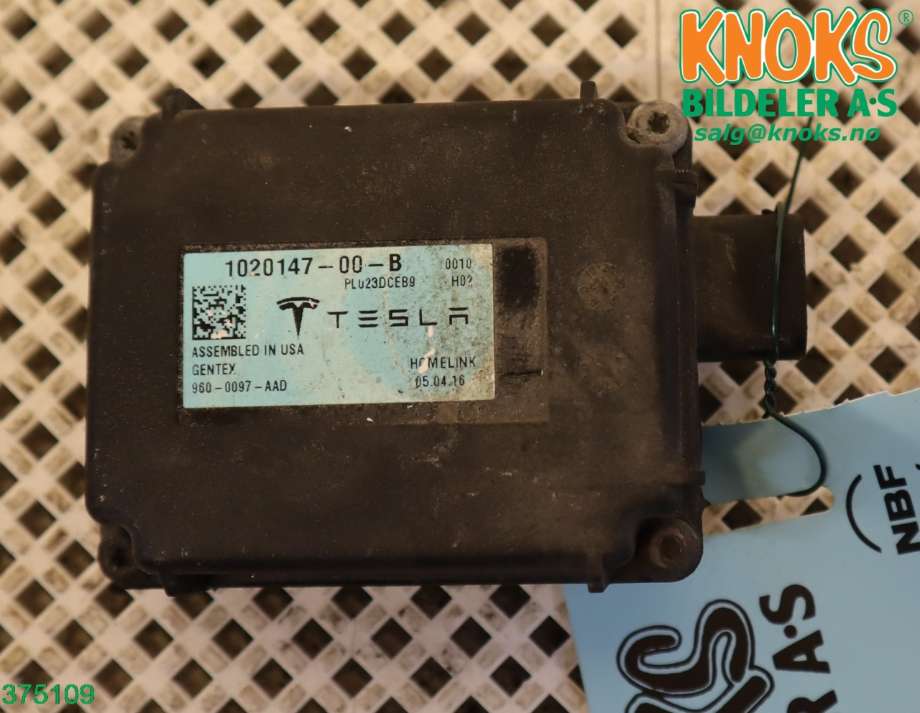 Styreenhet diverse til Tesla Model S 2016-2021 (Fase 2) (TESLA|1020147-00-B|)