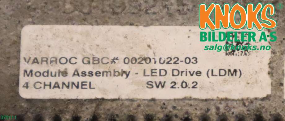 Styreenhet xenon/ballast til Tesla Model S 2016-2021 (Fase 2) (TESLA|00201022-03|)