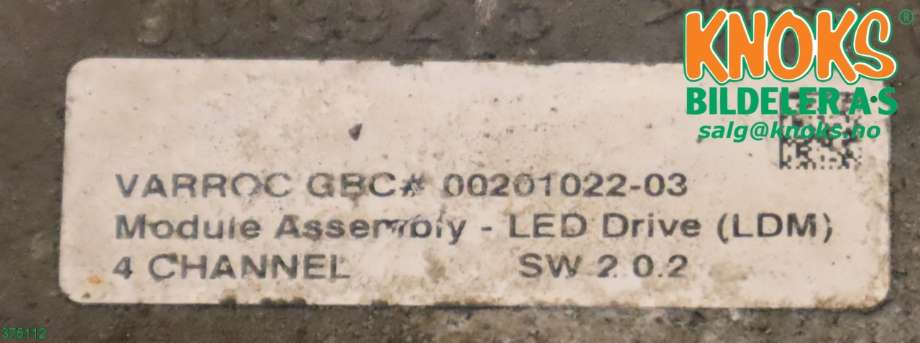 Styreenhet xenon/ballast til Tesla Model S 2016-2021 (Fase 2)  (TESLA|00201022-03|)