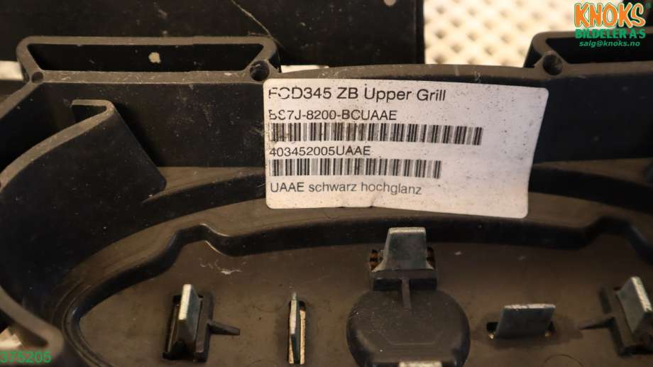 Grill til Ford Mondeo 2011-2014 (Type IV, Fase 2)  (FORD|1735302|)