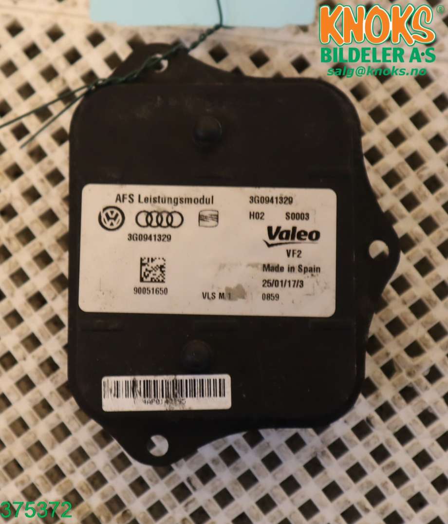Styreenhet xenon/ballast til VW Passat 2015-2019 (Fase 1) (B8) (B8) (VOLKSWAGEN|3G0 941 329|)
