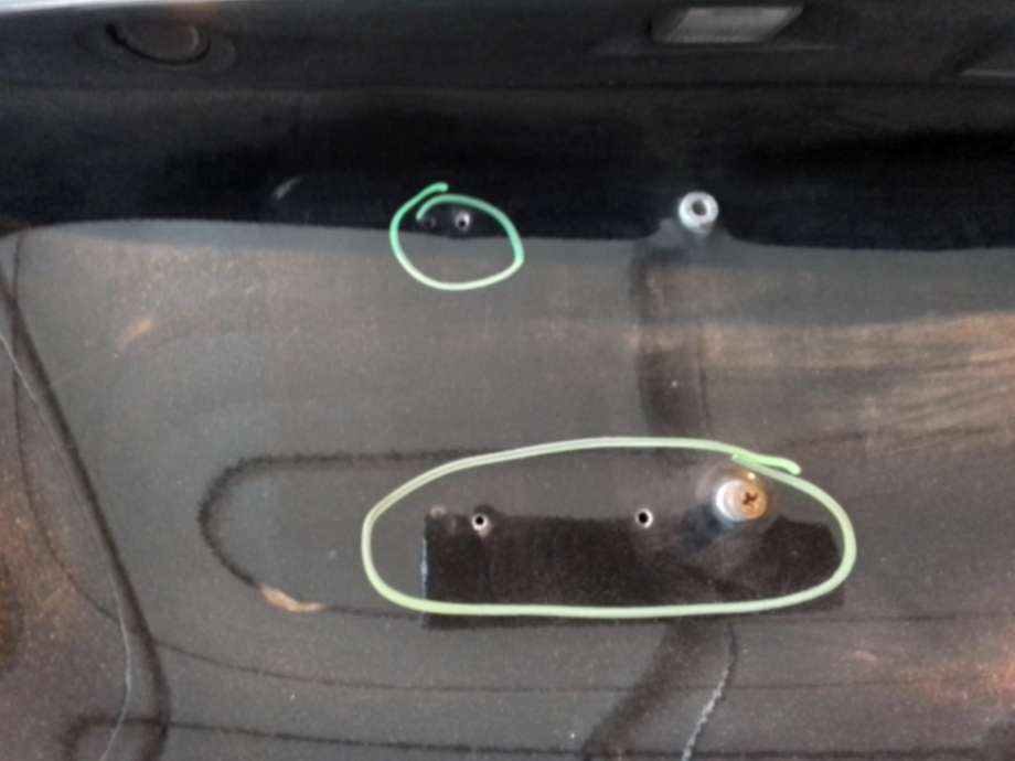 Bakluke sedan til Mercedes E-Klasse 2009-2013 (Fase 1) (W212) (W212) (MERCEDES|A 212 750 09 75|)